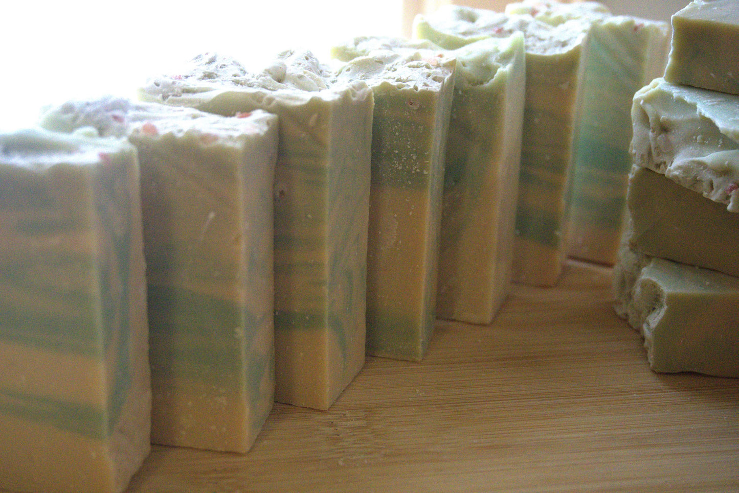 Goat's Milk Sea Salt & Lily Exfoliating Mini Bar Soap - Ocean Fresh, Moisturizing, and Creamy