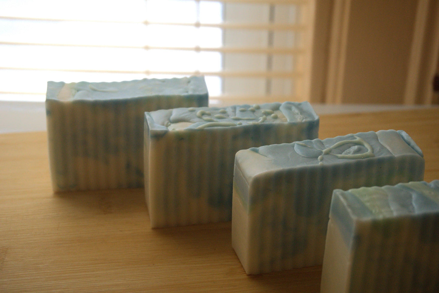 Seaside Cotton Bar Soap - Fresh Clean Cotton Scent with Shea Butter