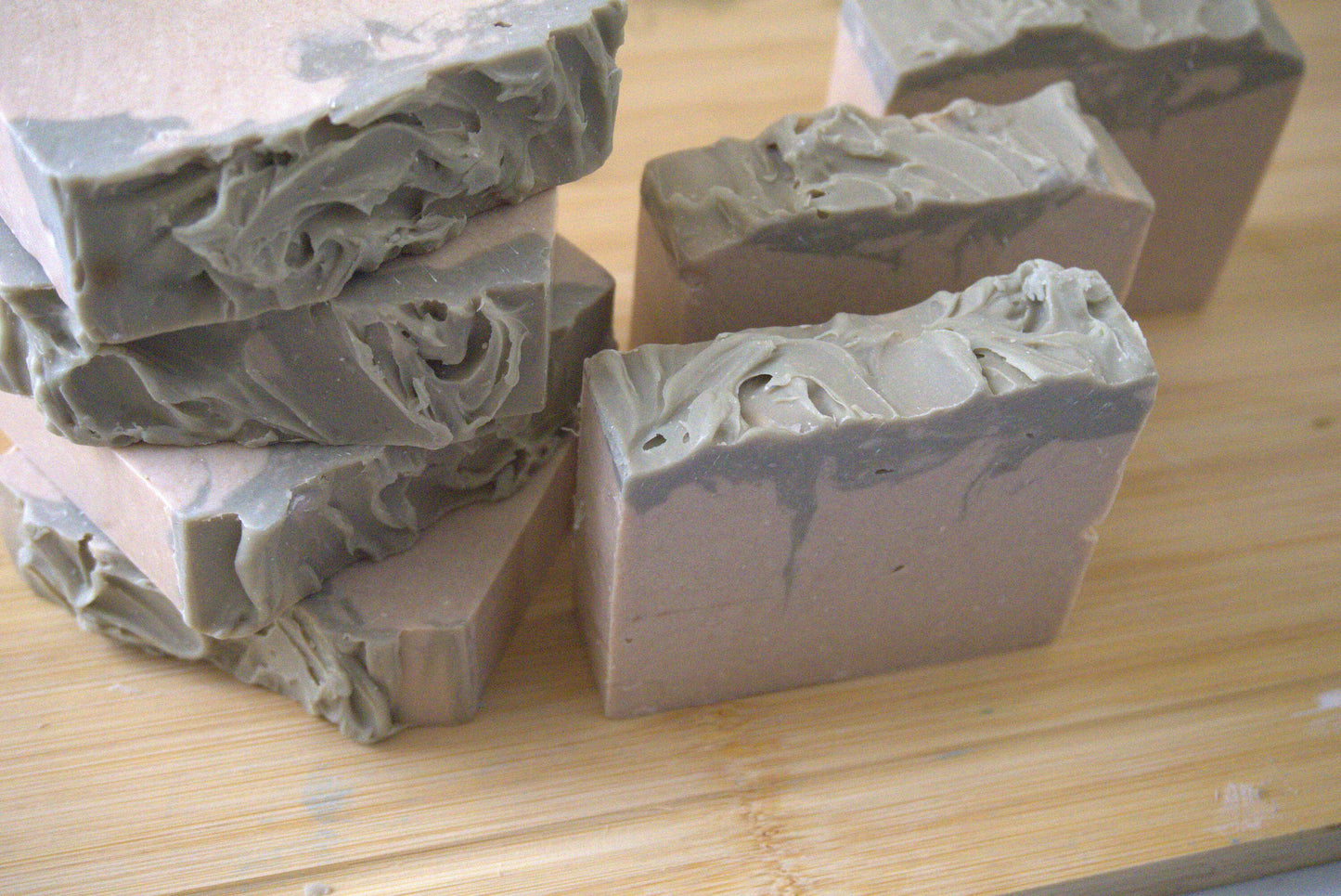 Baby Powder Scented Goat Milk Soap - Gentle & Natural (Tan Colored)