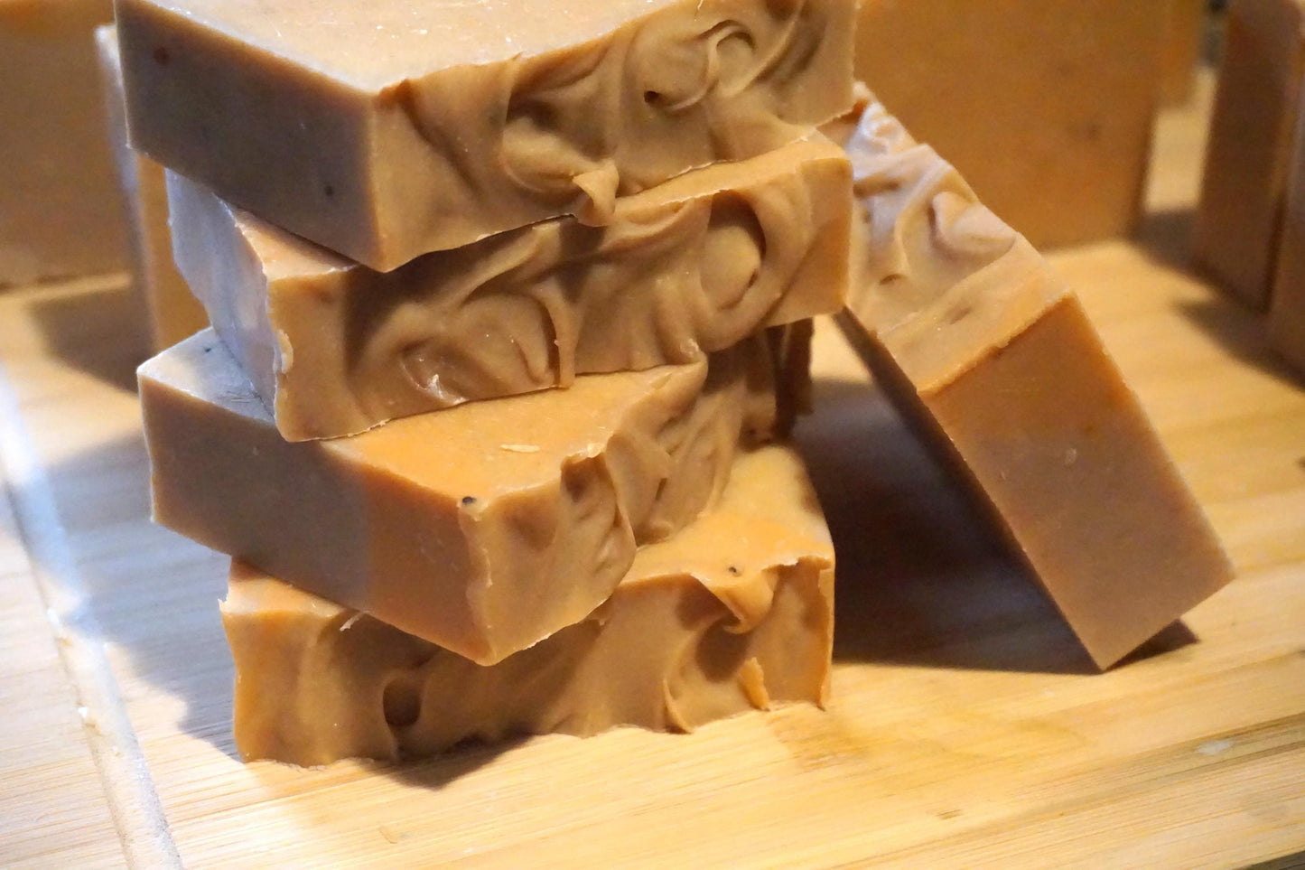 Pumpkin Goat’s Milk Bar Soap – Creamy, Nourishing, and Autumn-Inspired