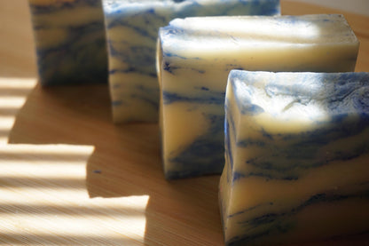 Clean Cotton Bar Soap - Fresh & Invigorating Scent - Handmade Natural Soap