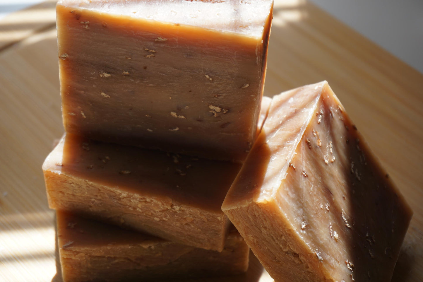 Oatmeal Milk and Honey Bar Soap - Handmade Natural Soap - Soothing & Nourishing