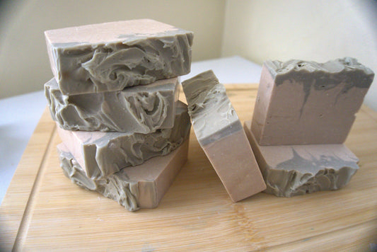 Baby Powder Scented Goat Milk Soap - Gentle & Natural (Tan Colored)