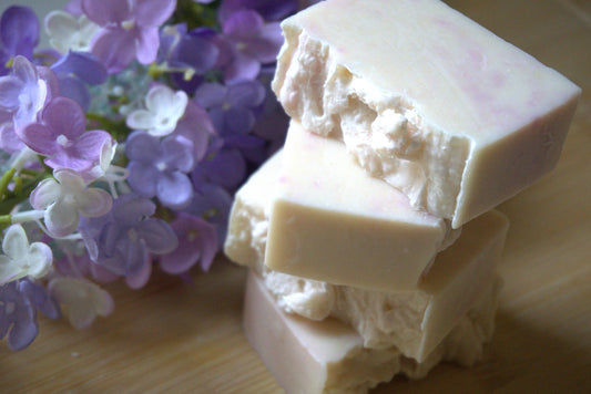 Lilac Mini Bars- Luxurious Lilac Tallow Soap