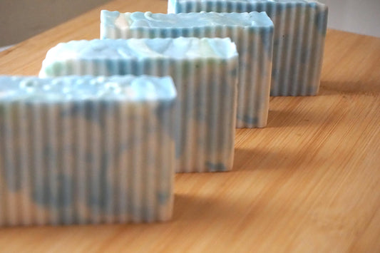Seaside Cotton Bar Soap - Fresh Clean Cotton Scent with Shea Butter