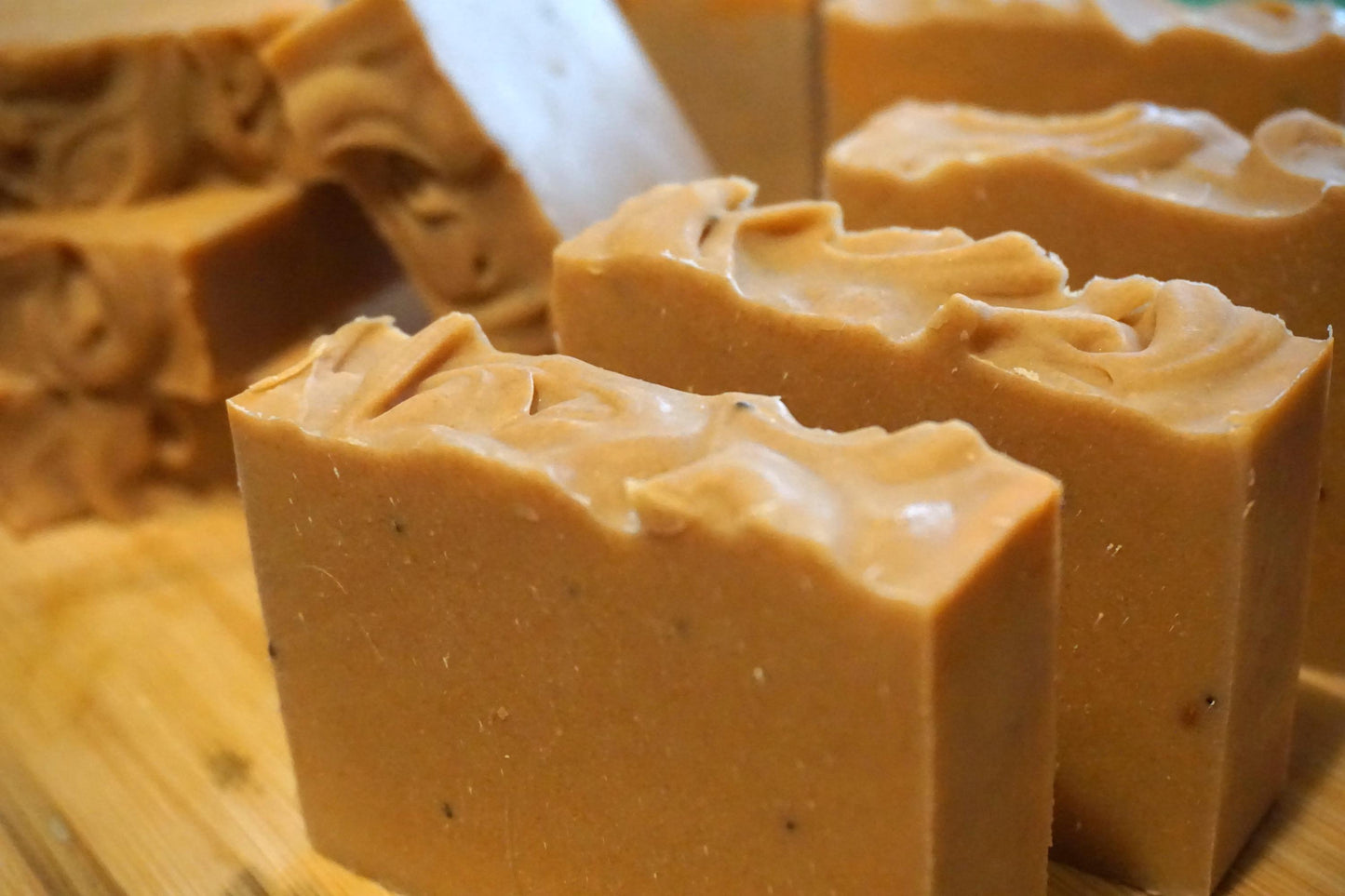 Pumpkin Goat’s Milk Bar Soap – Creamy, Nourishing, and Autumn-Inspired